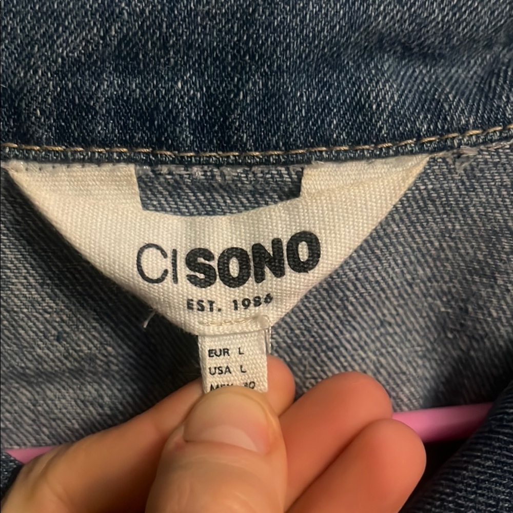 Distressed Denim Jacket - Picture 2 of 3